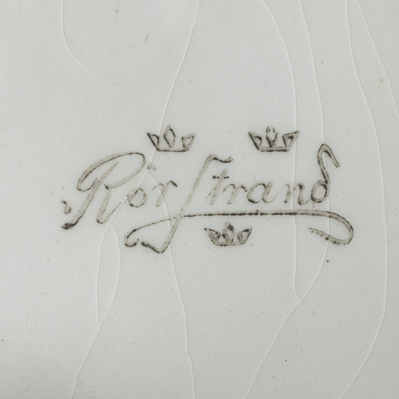 Alf Wallander, Bowl, stoneware, Rörstrand, first half of the 20th century.