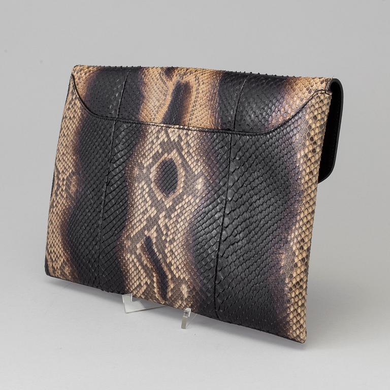 Givenchy Antigona Python Envelope Clutch.