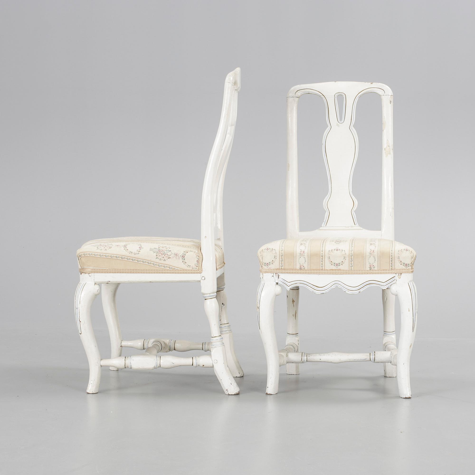 STOLAR, 2st, senbarock, 1700-tal.