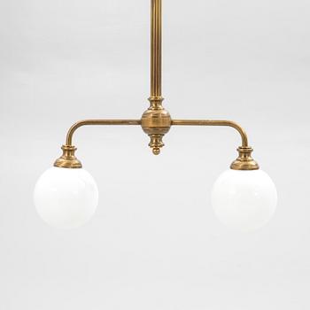 Ceiling lamp, Art Deco style, second half of the 20th century.