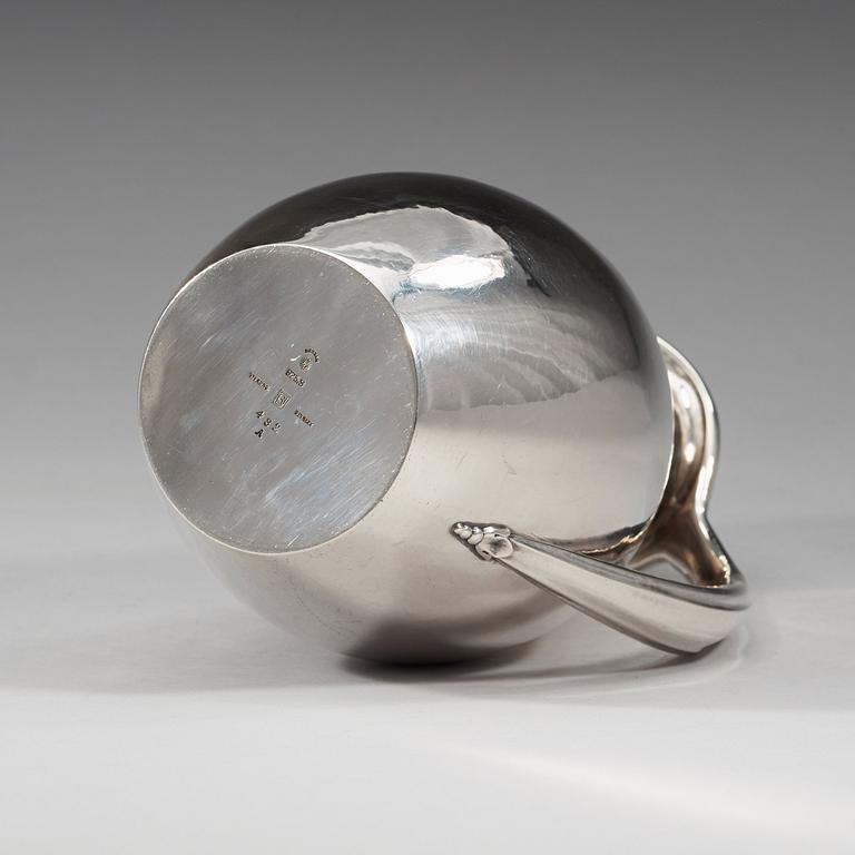JOHAN ROHDE, kanna, Georg Jensen, Köpenhamn 1933-44, sterling.