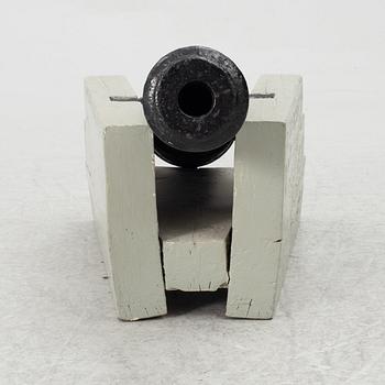 A cannon, 19th Century.