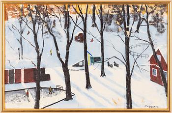 Kalle Berggren, "Blå skuggor".