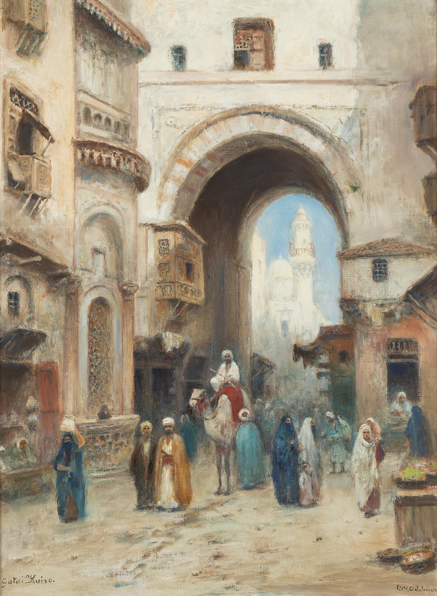 Frans Wilhelm Odelmark, Gata i Kairo.