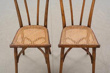 STOLAR, ett par, Thonet, 1900-talets första hälft.
