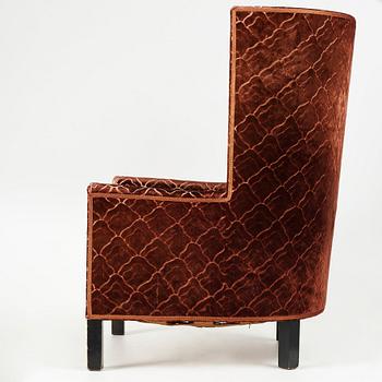 Björn Trägårdh, a "model 151" easy chair for Firma Svenskt Tenn, Sweden 1930's.