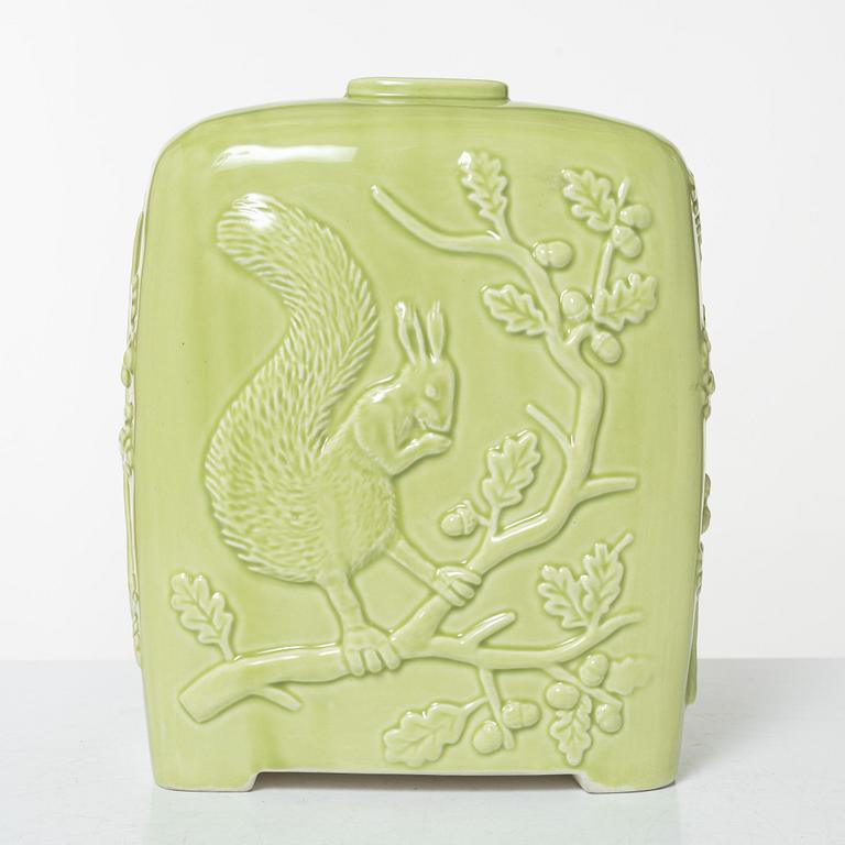 Mats Theselius, vase "The Squirrel Devil / Wiewiór Diabel", Agador, Poland 1991.