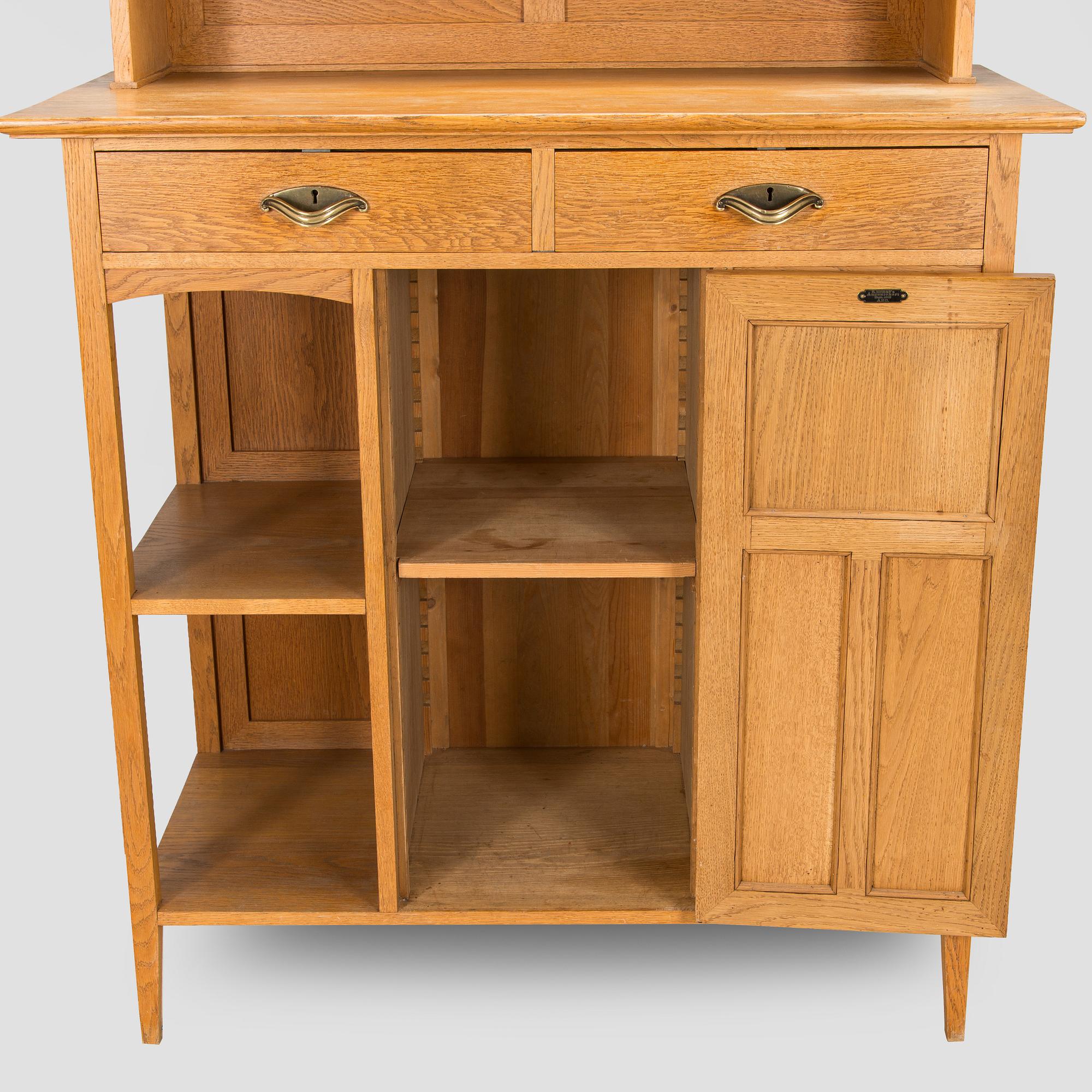 Nikolai Boman, serving cabinet/buffet, commissioned work, early 20th century.