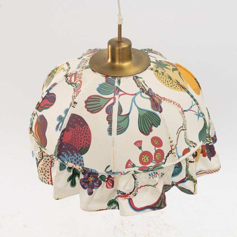 Josef Frank, a model 2562 ceiling lamp, Firma Svenskt Tenn, Sweden.