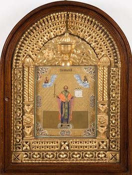 IKONI, Russian icon in kiot.