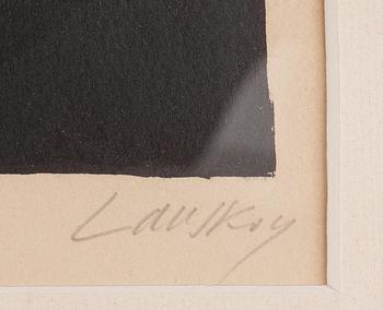 André Lanskoy, lithograph in colours, signed 175/197.