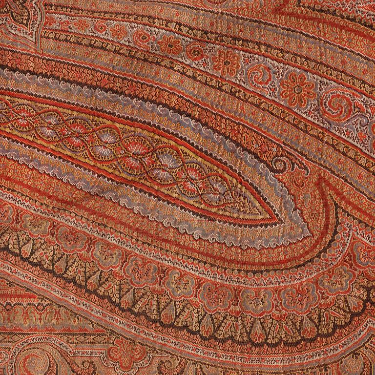 PAISLEYSJAL, omkr år 1900. Ca 302x140 cm.