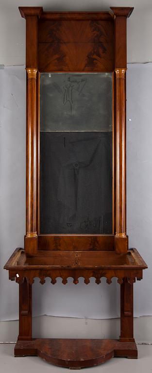 SPEGEL SAMT KONSOLBORD, Karl Johan, 1800-talets första hälft.