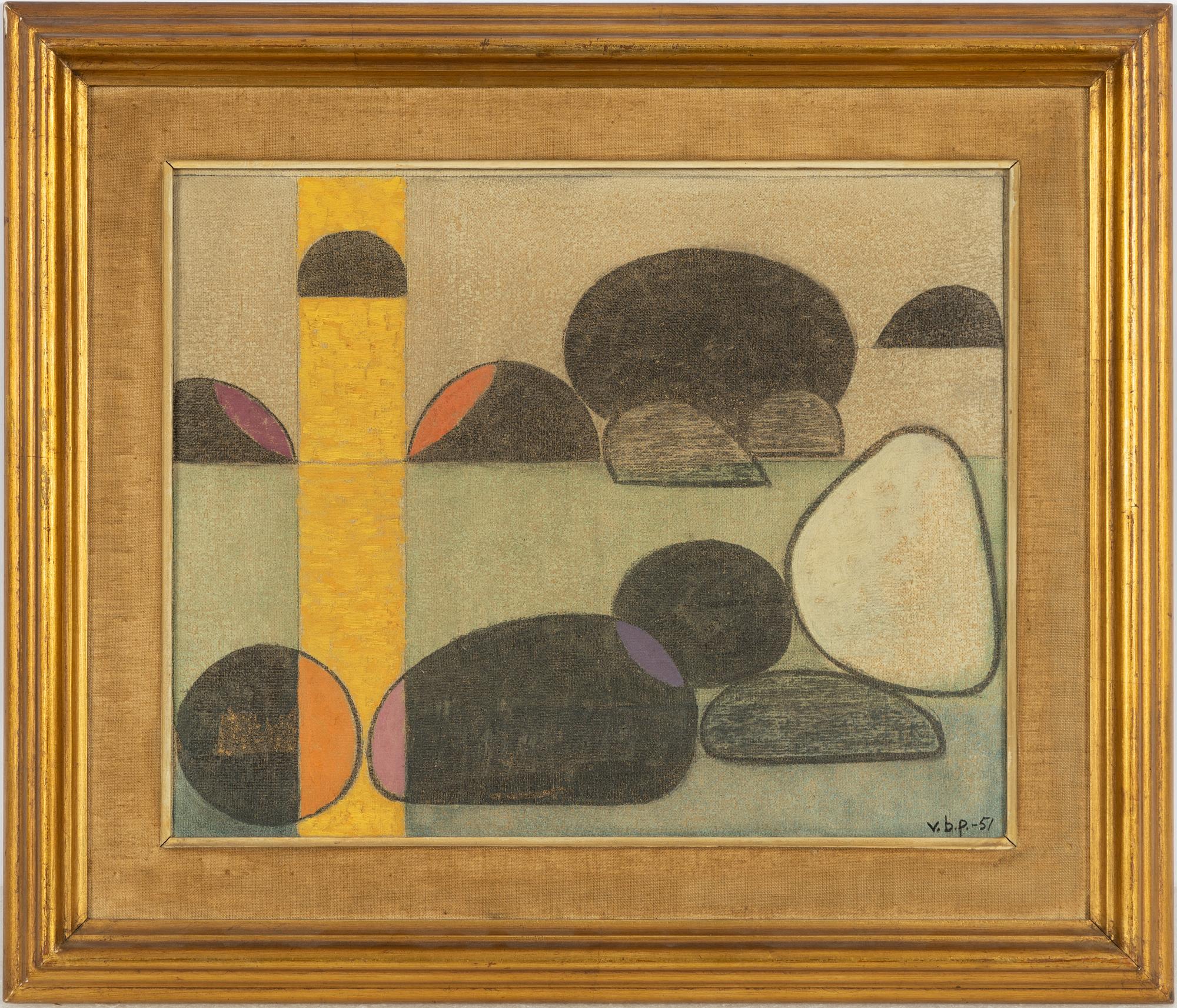 Vilhelm Bjerke-Petersen, "Stenar i solstrimman".