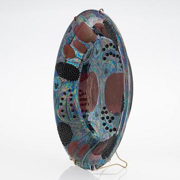 Birger Kaipiainen, a decorative ceramic plate signed Kaipiainen Arabia.