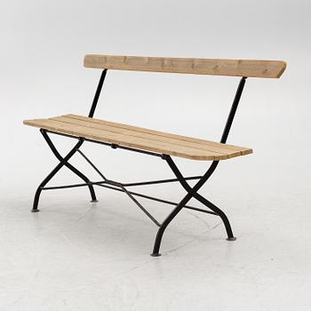 A garden bench, 20th century.