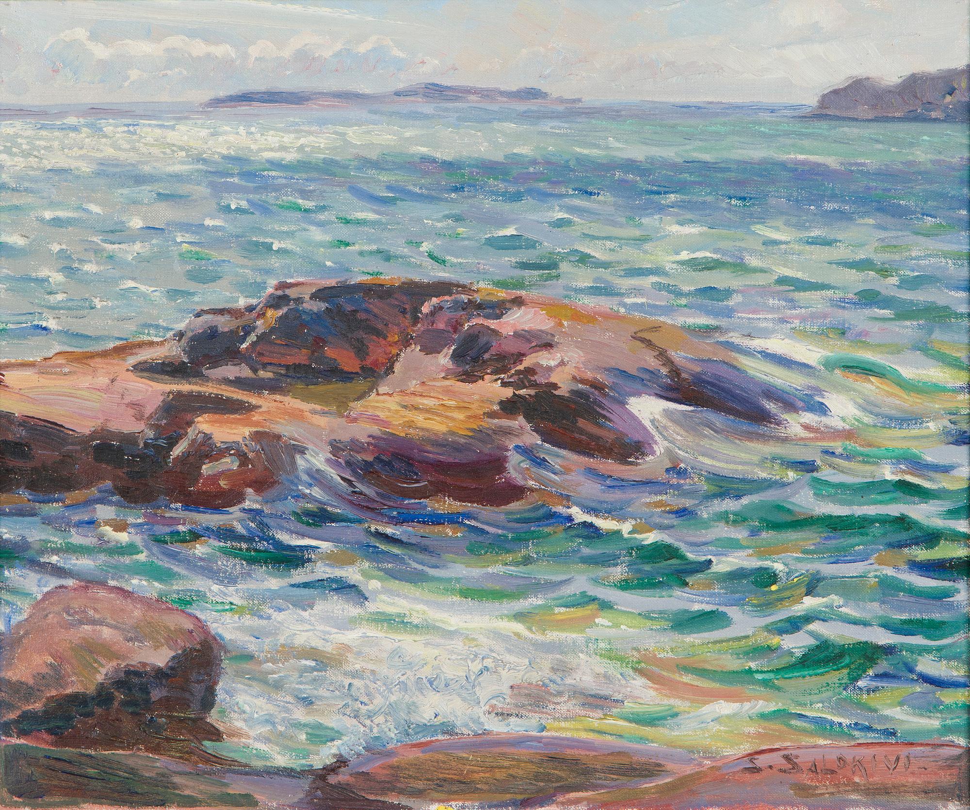 Santeri Salokivi, Coastal Landscape from the Archipelago.