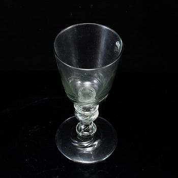 POKALGLAS. Möjligen Tyskland, 1800-tal.