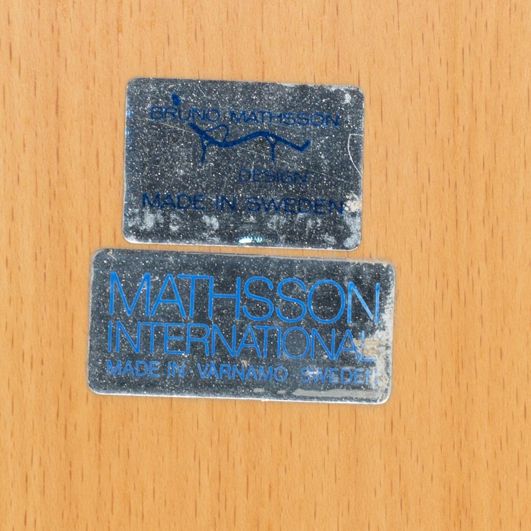 BRUNO MATHSSON, a "Karin" lounge table.