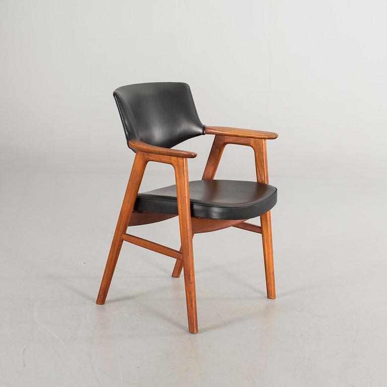 A DANISH ERIK KIRKEGAARD CHAIR.