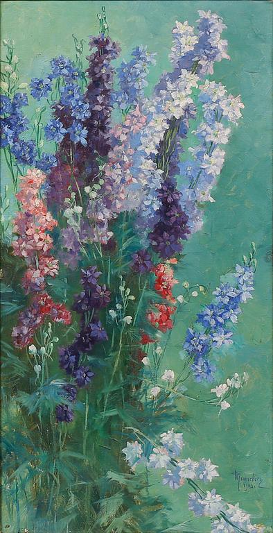 oil on canvas, signed and dated 1905.