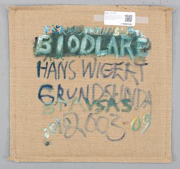 HANS WIGERT, oil on canvas signed Hans Wigert and dated Grundsunda/Stavsnäs 2003-09, 2010 on verso.