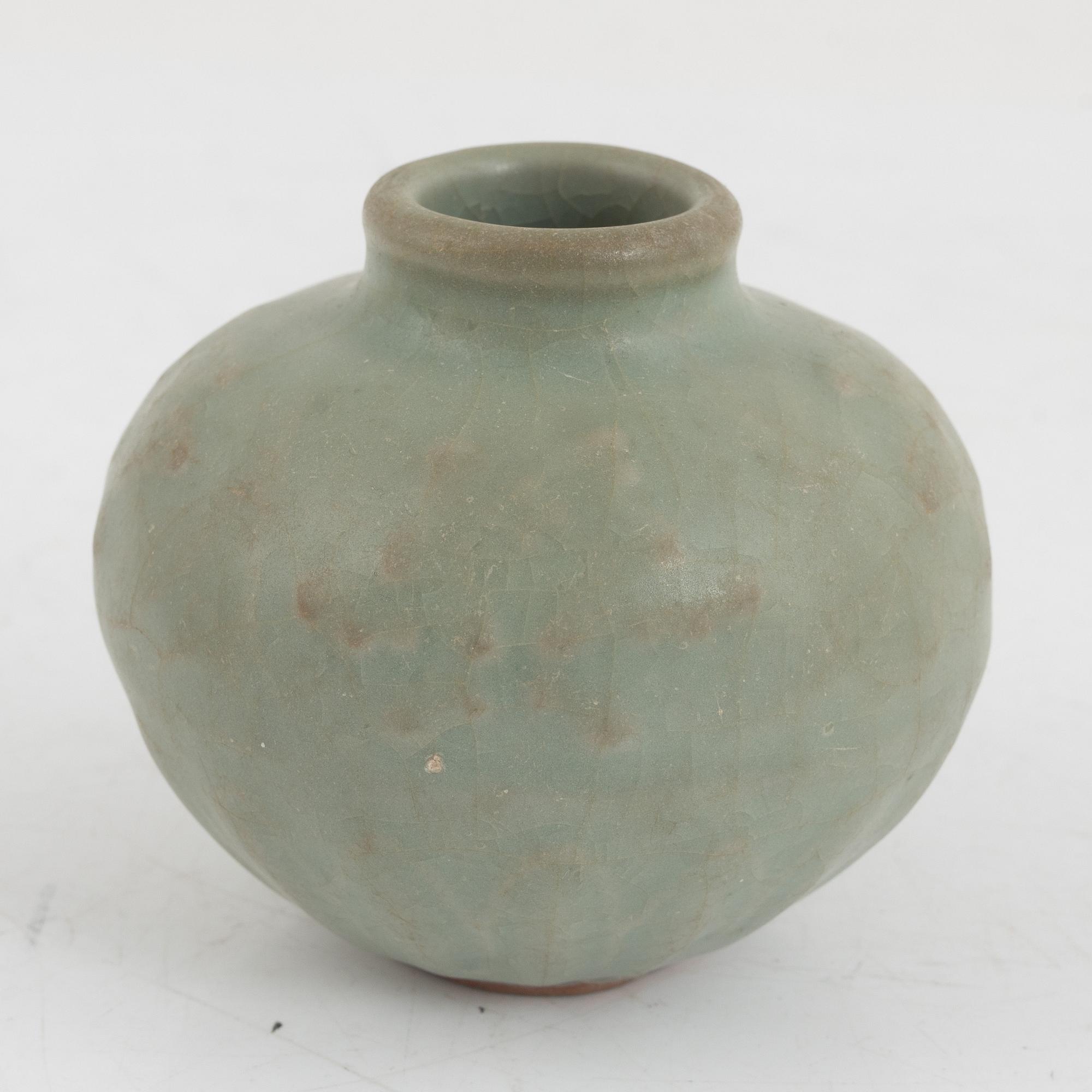 Eleven pieces of south east Asian pottery including Swatow ware, 19th century and older.