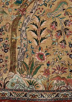 OLD SILKE TÄBRIS. 260 x 163,5 cm.