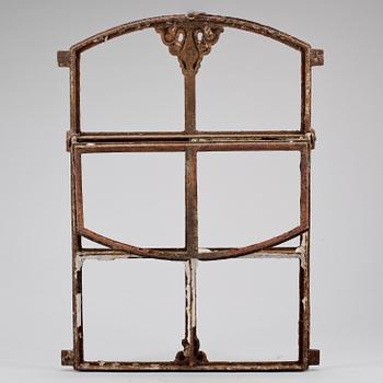 FÖNSTER, gjutjärn, 1800-talets slut.