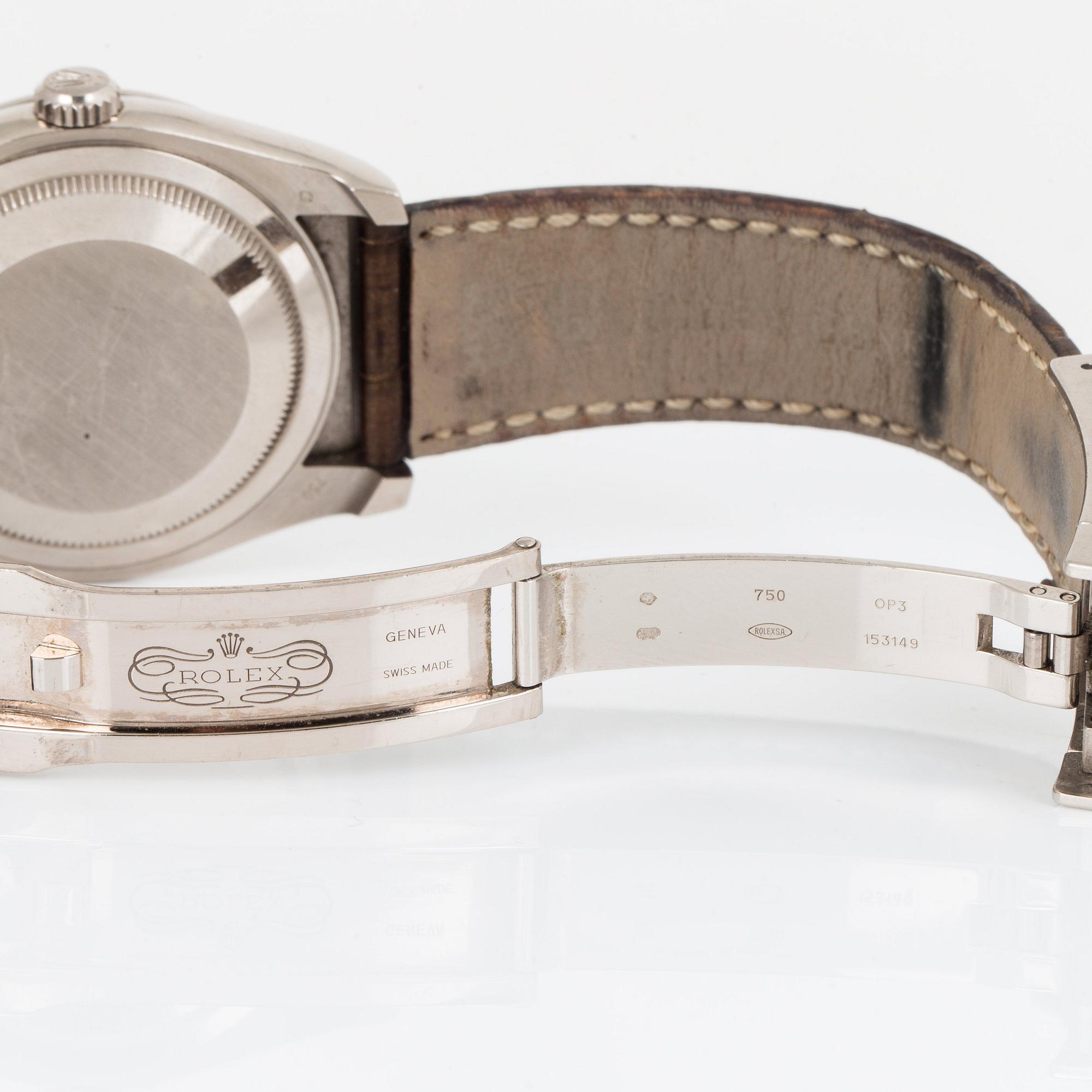 ROLEX, Datejust, "Wave dial".