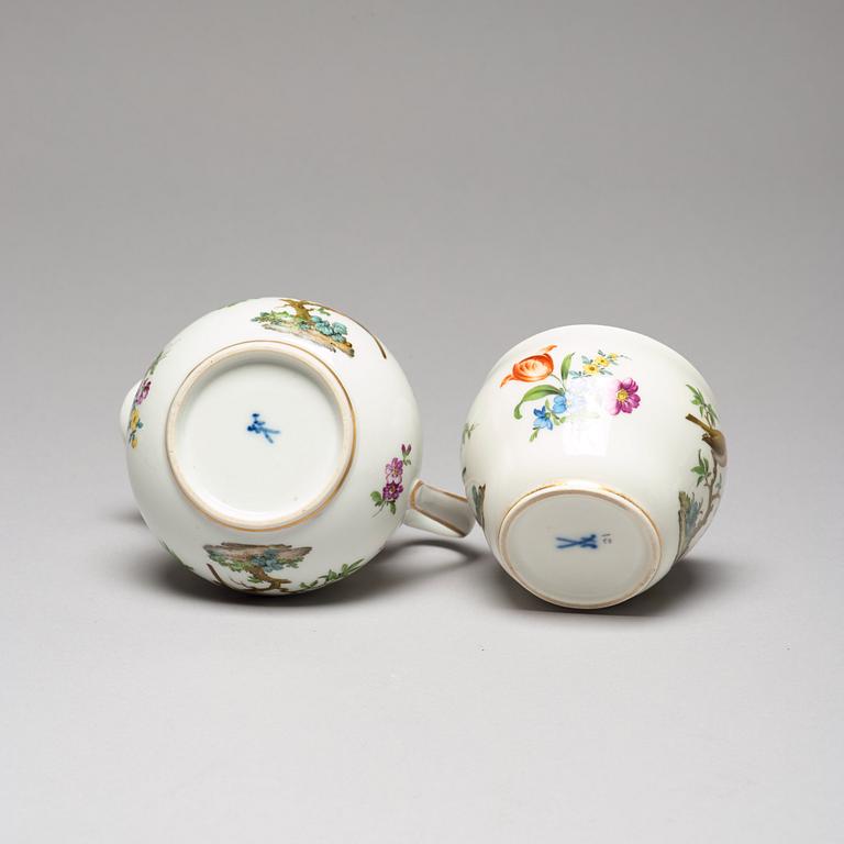 A Meissen Tete a Tete service, 19th Century. (6 pieces).