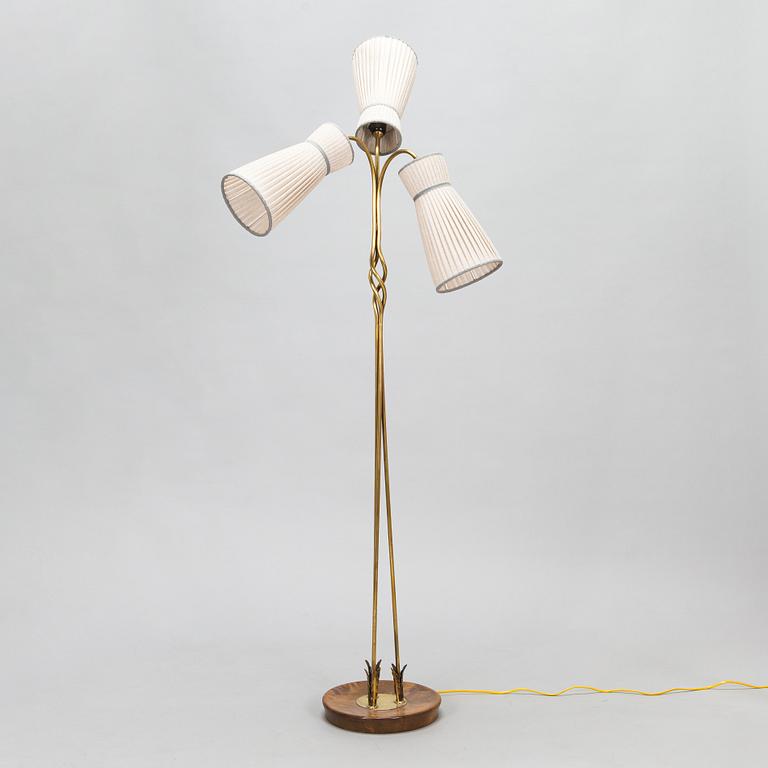 Golvlampa, 1900-talets mitt.