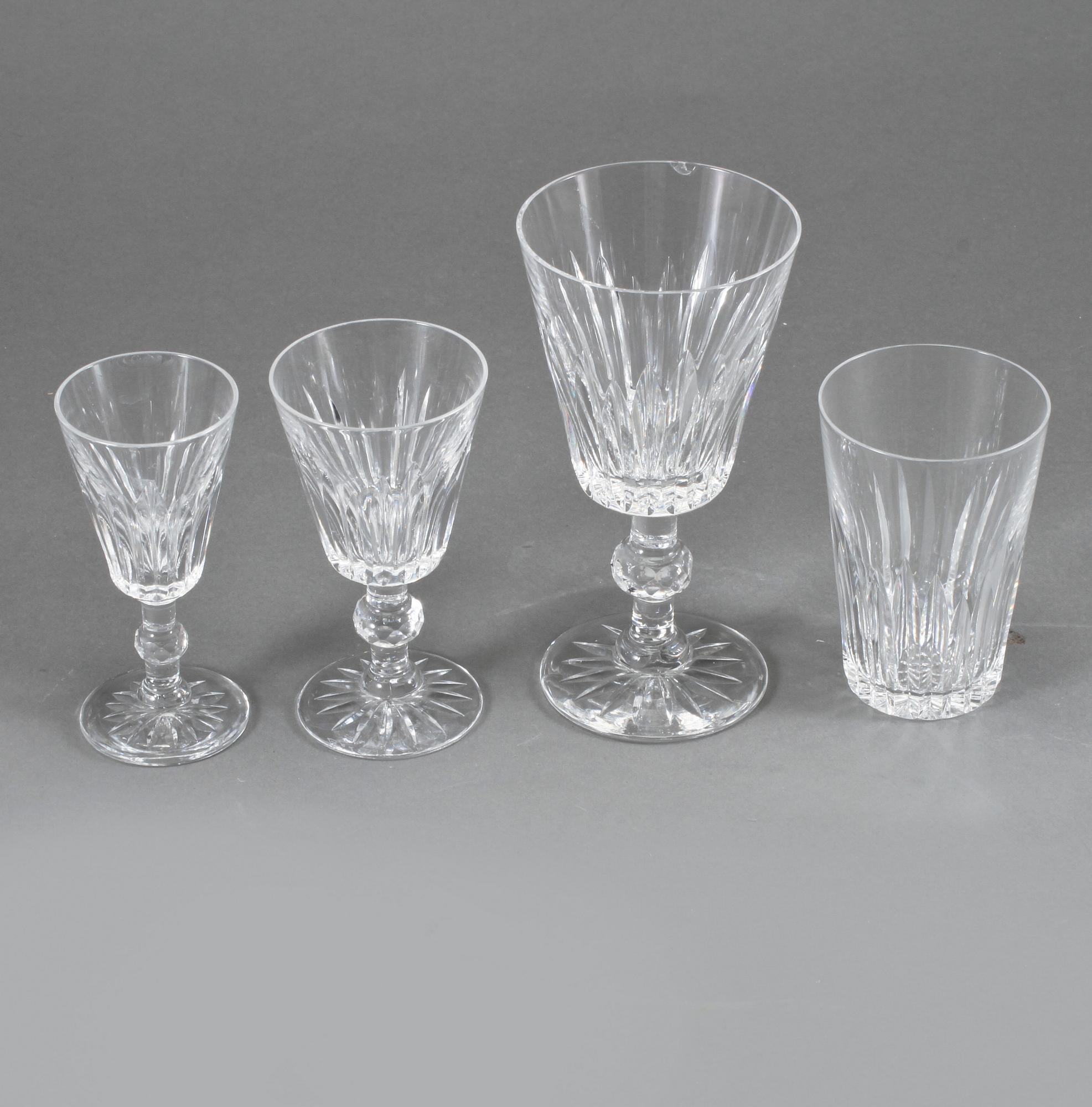 GLASSERVIS, 23 delar, Boda, 1900-tal.
