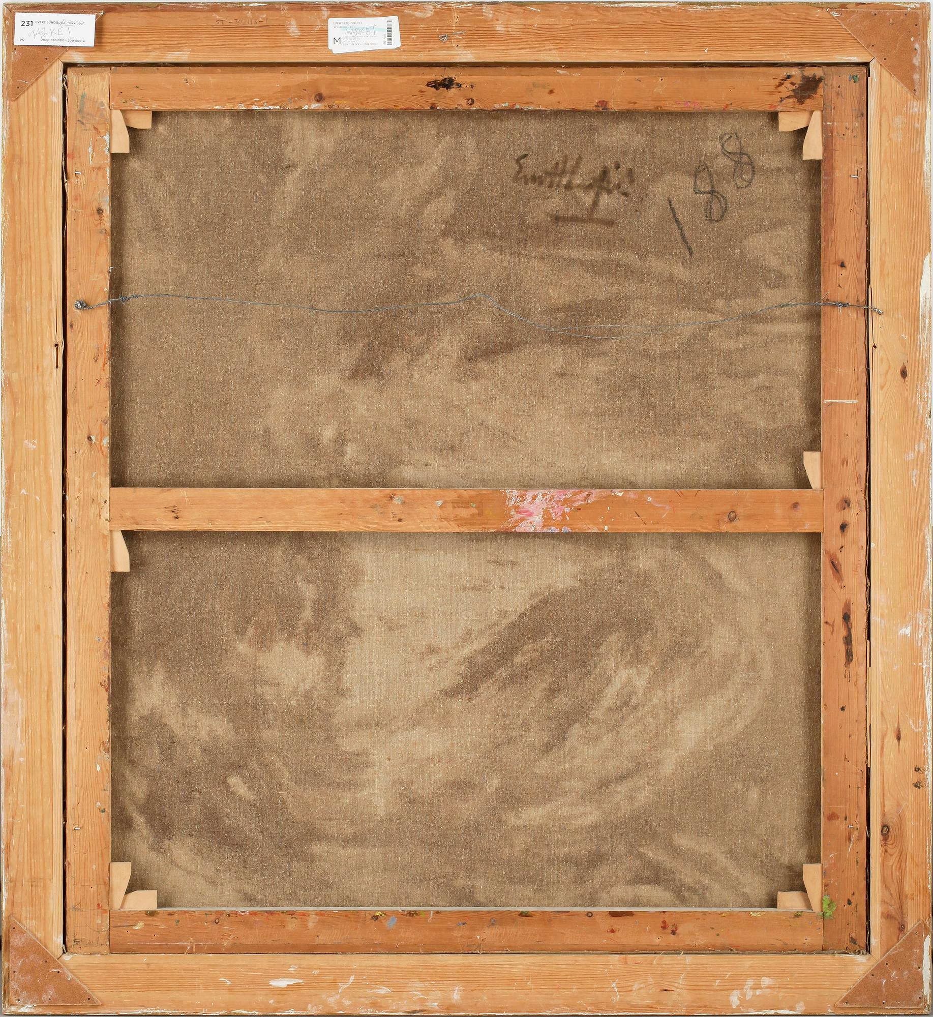 Evert Lundquist, "Oxkropp" (Oxe).