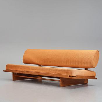 Grete Jalk, A teak sofa/daybed, Poul Jeppesen, Denmark, 1960's/1970's.