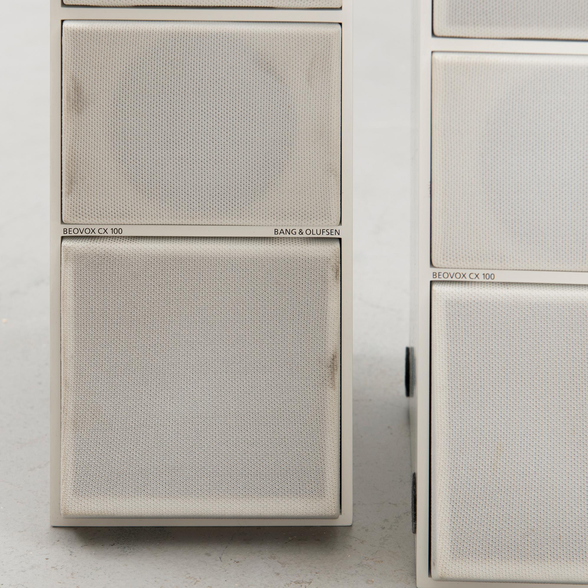 BeoSystem 6500 with Beovox CX100 speakers by Bang & Olufsen, Denmark 1989-91.