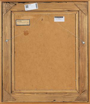 John Jon-And, oil on canvas/paper-panel, signed and dated -18.