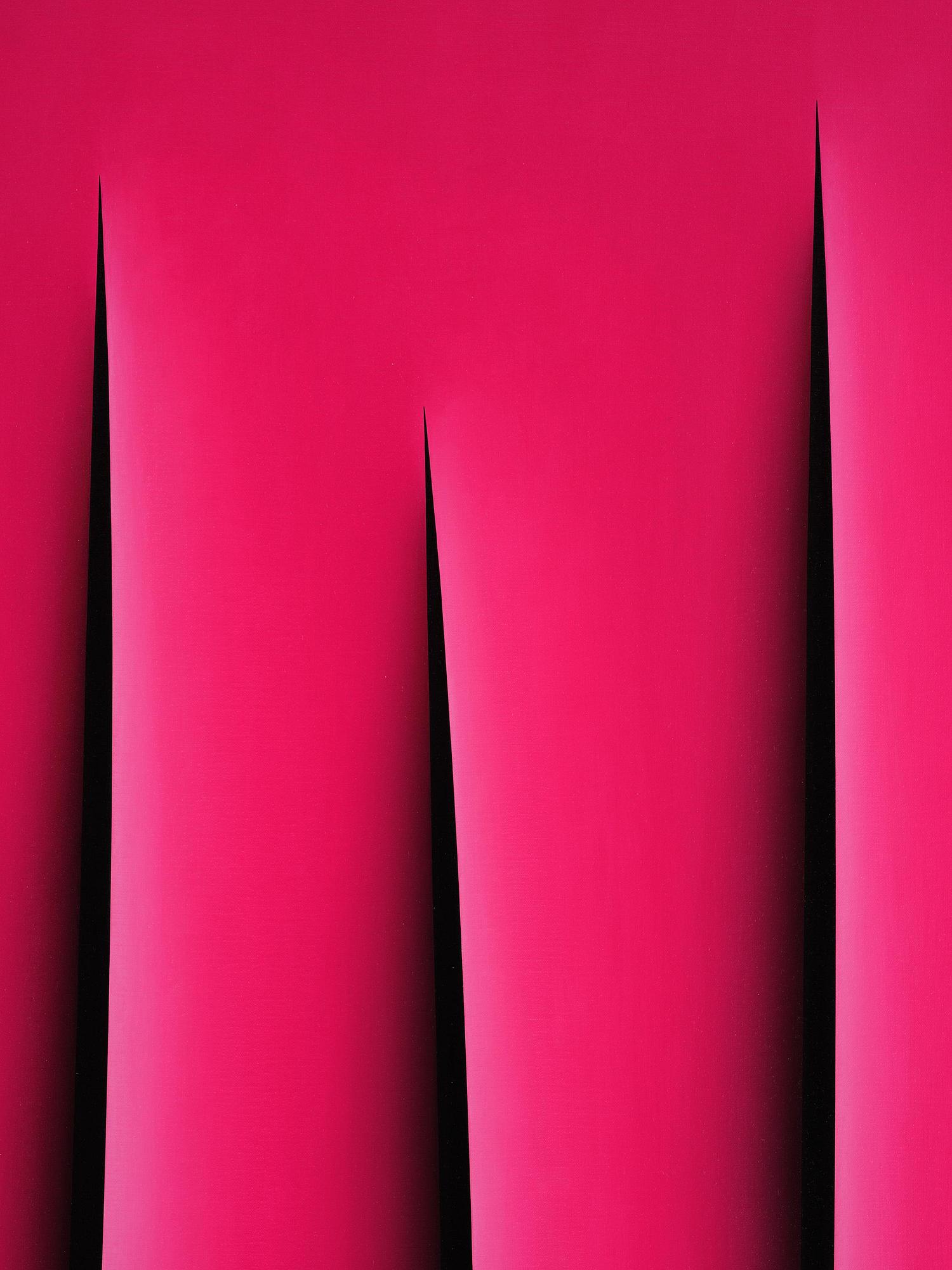 Ralf Arzt, "Trompe l'oeil Hommage à Fontana 2.0 IX".