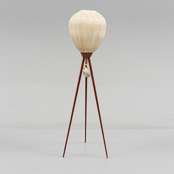 GOLVLAMPA, teak, 1950/60-tal.