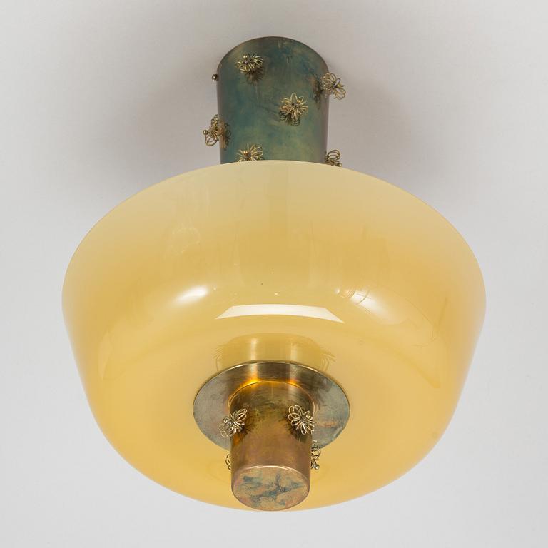 Paavo Tynell, A ceiling light '9040' for Taito. Made to order 1950.