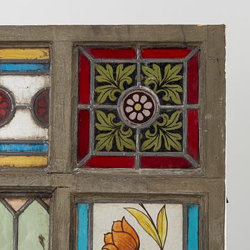 Stained glass window, 18th–20th century.