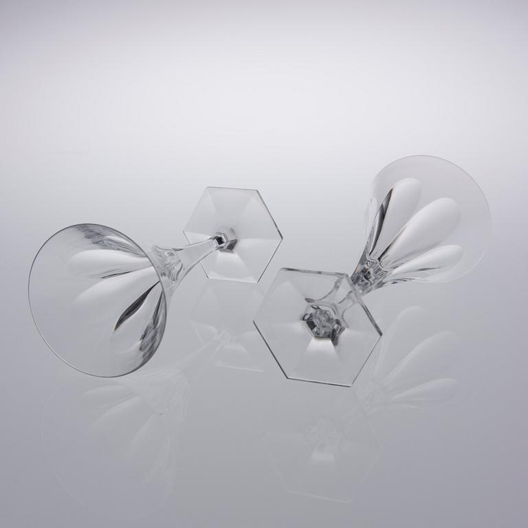 SHAMPPANJALASEJA, 14 kpl, lasia, samantapaisia, mm. Villeroy&Boch.