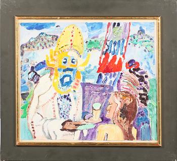 ANDERS FOGELIN, olja på duk, signerad.