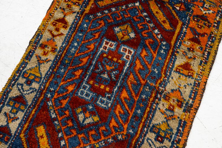 Antique Yastik, central Anatolia, c. 95 x 50 cm.