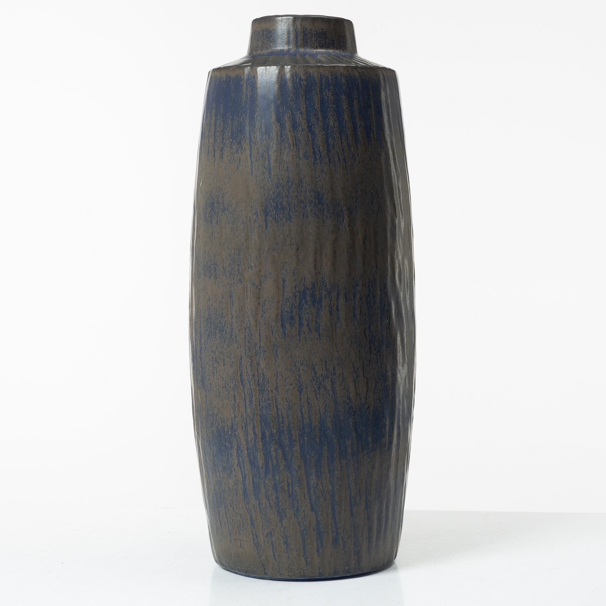Gunnar Nylund, Vase, stoneware, "Rubus", Rörstrand, 1960s.