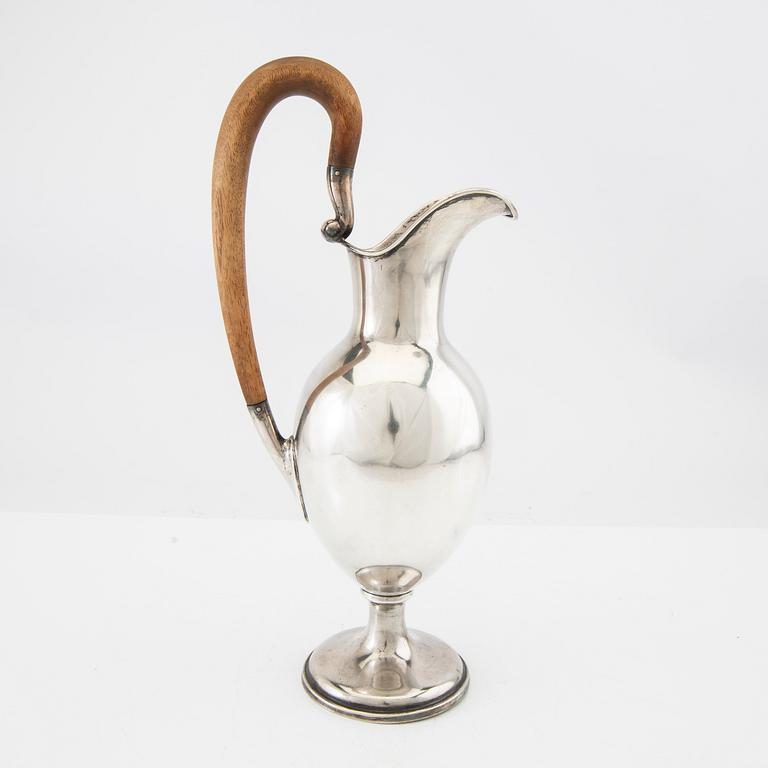 Silver wine jug early 20th century.