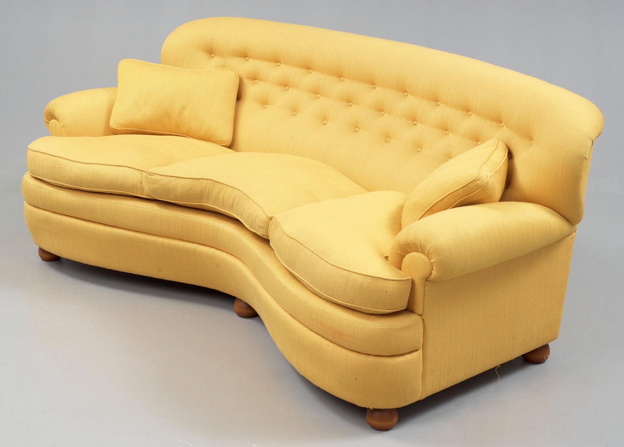 JOSEF FRANK, soffa, Firma Svenskt Tenn, modell 968.