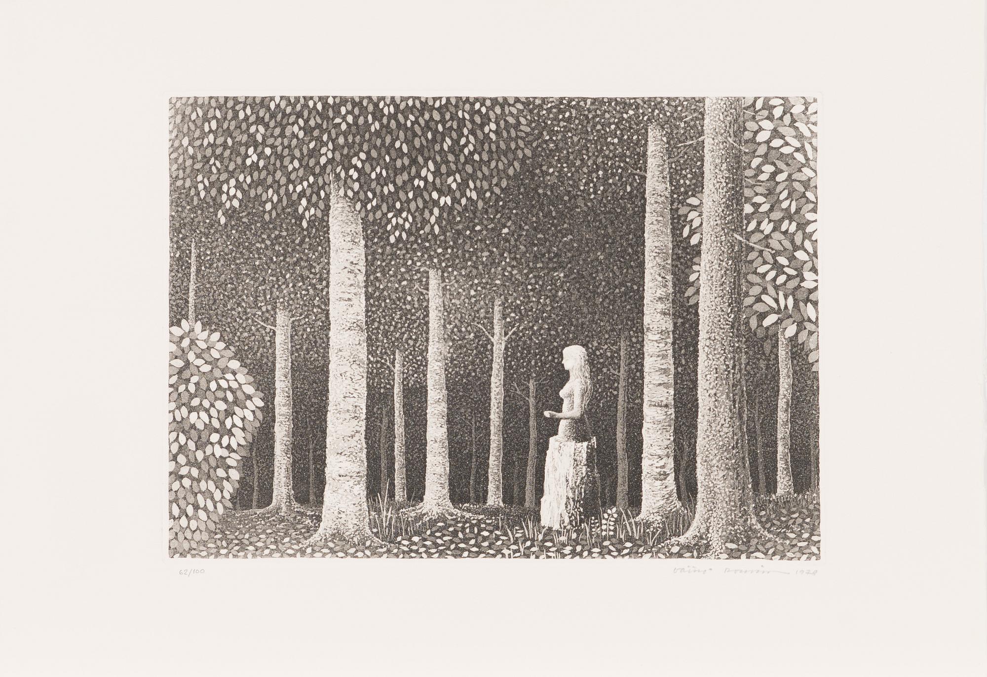 Portfolio of prints, fourteen Finnish poets and artists, Eurographica Helsinki 1978.