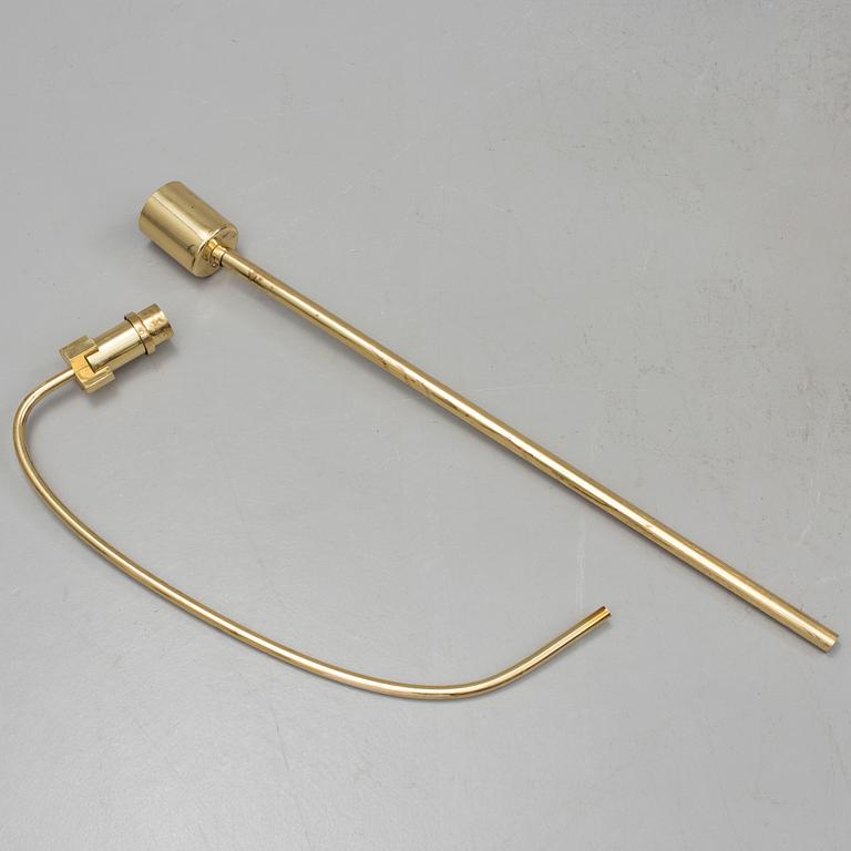 A Hans-Agne Jakobsson brass ceiling lamp, 1970's.