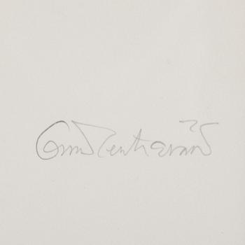 OSCAR REUTERSVÄRD, färglitografi, signerad, Épreuve d'artiste.